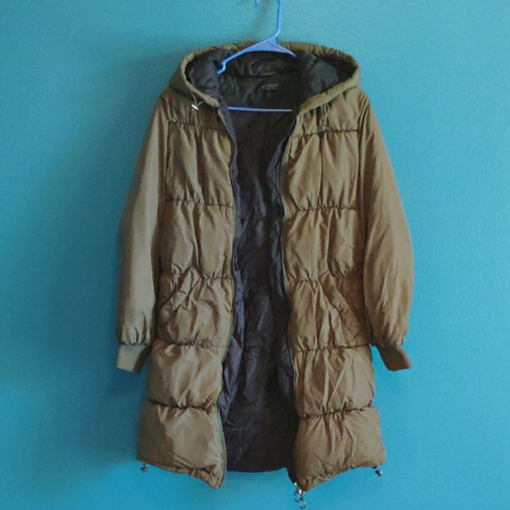 Topshop puffy jacket